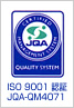 ISO 9001認証　JQA-QM4071