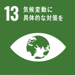 SDGsの目標13:気候変動に具体的な対策をのアイコン